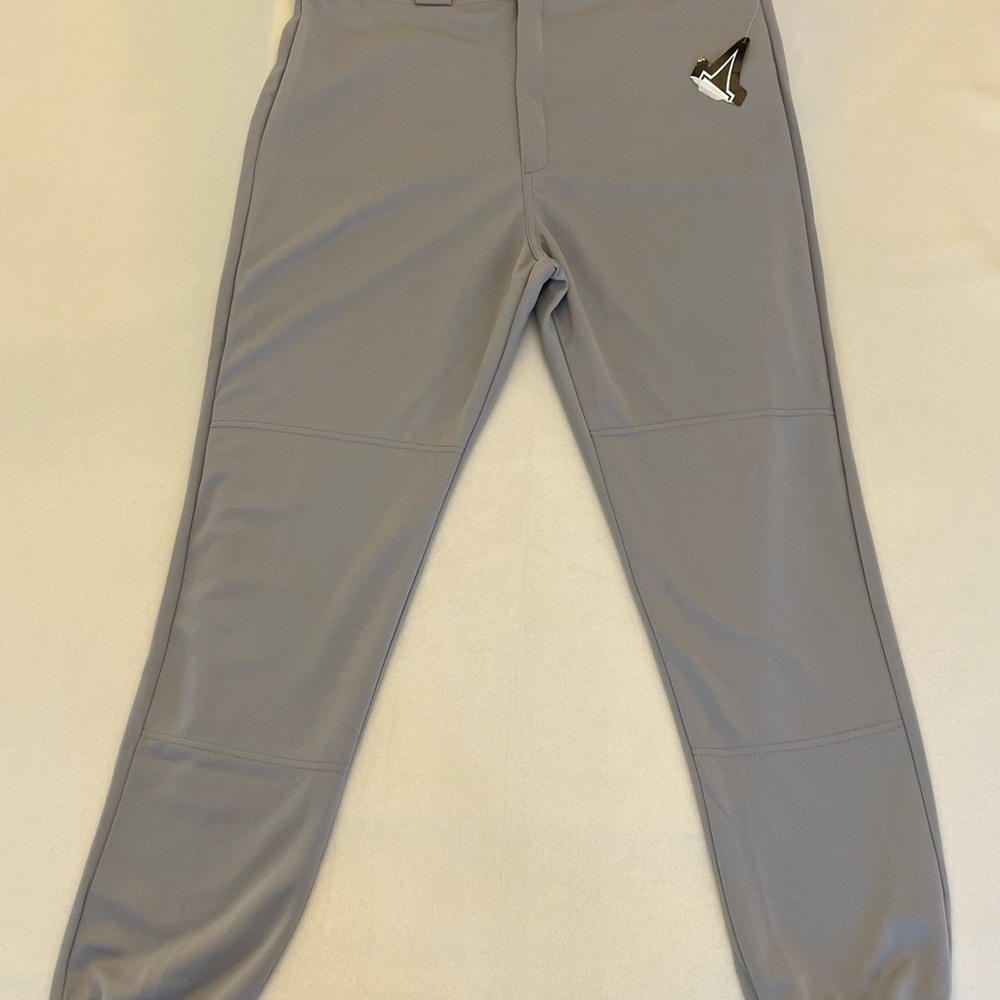 Easton Gray Athletic Pants with Logo